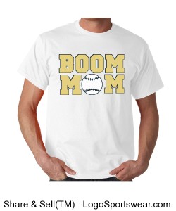 Boom Mom White Design Zoom
